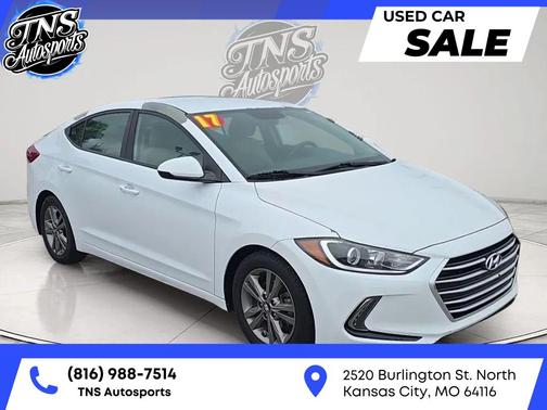 Quartz White Pearl 2017 Hyundai ELANTRA SE