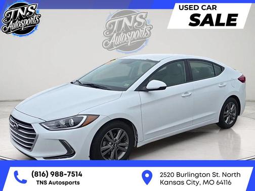 Quartz White Pearl 2017 Hyundai ELANTRA SE