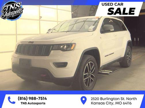 Bright White Clearcoat 2019 Jeep Grand Cherokee Trailhawk