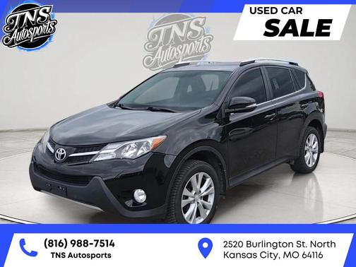 Black 2013 Toyota RAV4 Limited