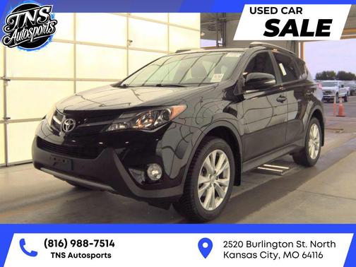 Black 2013 Toyota RAV4 Limited