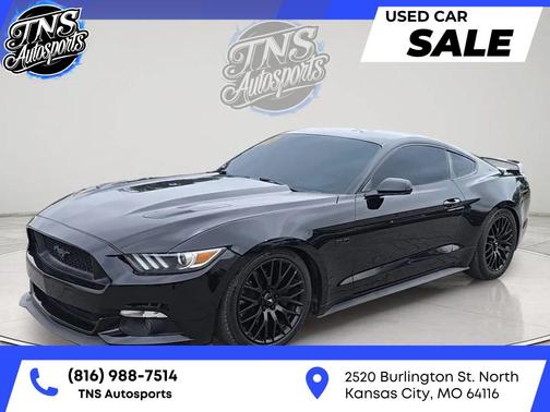 Shadow Black 2017 Ford Mustang GT