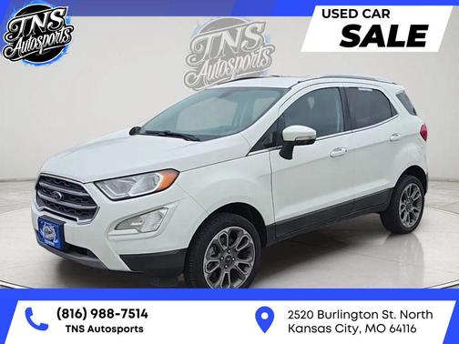 Diamond White 2020 Ford EcoSport Titanium