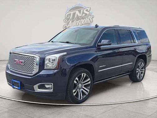 Blue 2017 GMC Yukon Denali