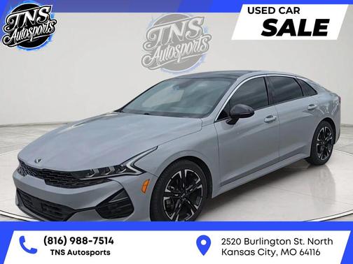 Wolf Gray 2021 Kia K5 GT-Line