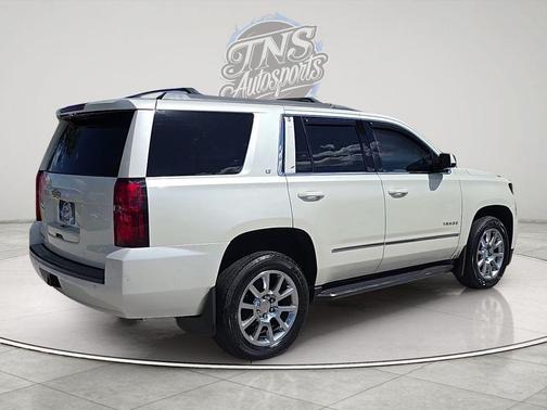 White Diamond Clearcoat 2015 Chevrolet Tahoe LT