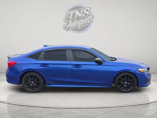 Boost Blue Pearl 2022 Honda Civic Sport