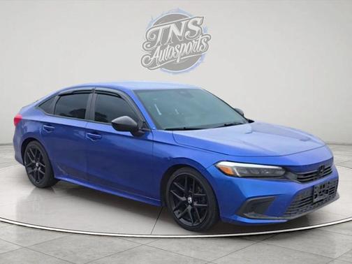 Boost Blue Pearl 2022 Honda Civic Sport