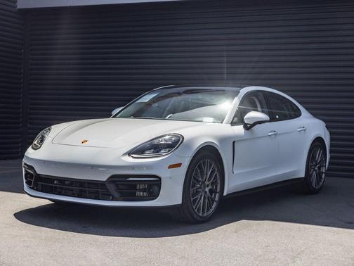 Carrara White Metallic 2023 Porsche Panamera Platinum Edition