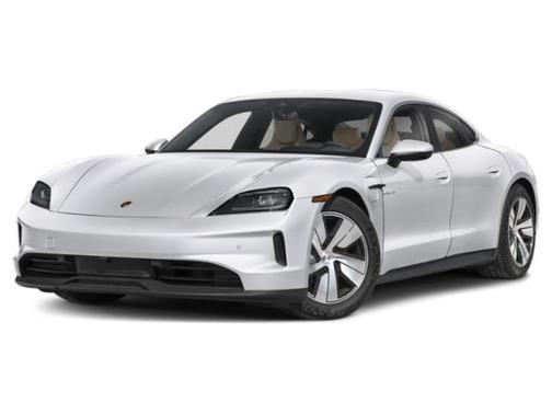 White 2026 Porsche Taycan 4S