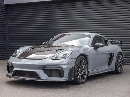 Arctic Grey 2023 Porsche 718 Cayman GT4 RS