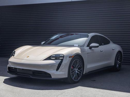 Coffee Beige Metallic 2021 Porsche Taycan 4S