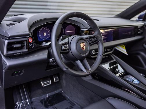 Blue 2026 Porsche Macan Macan Electric GTS