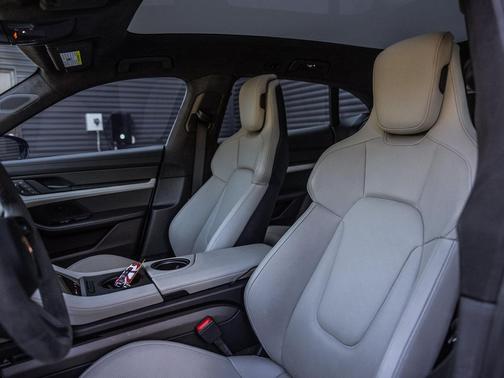 Ice Grey Metallic 2024 Porsche Taycan Turbo