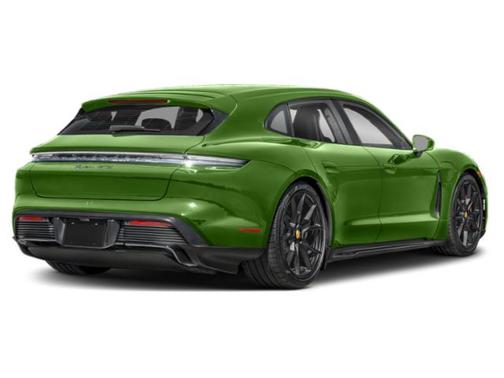 Mamba Green Metallic 2023 Porsche Taycan GTS