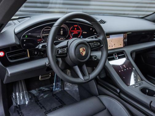 Blue 2026 Porsche Taycan 4