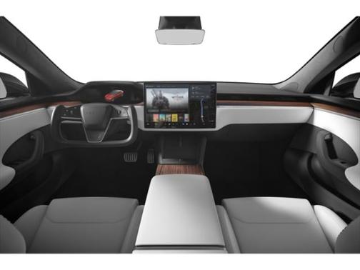 Solid Black 2021 Tesla Model S Plaid
