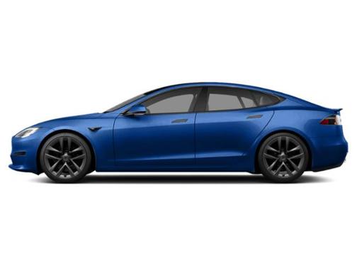Solid Black 2021 Tesla Model S Plaid