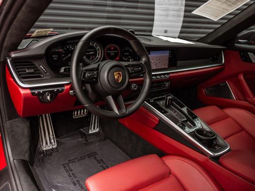 Carmine Red 2025 Porsche 911 Turbo S