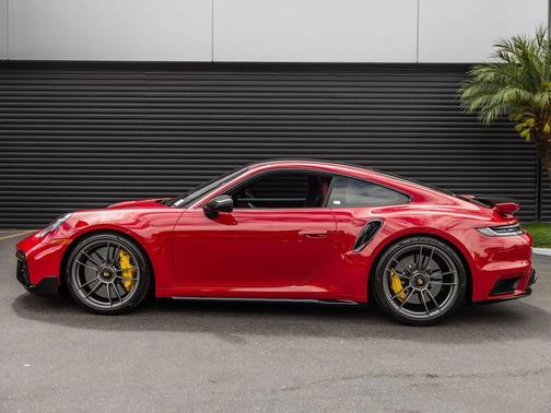 Carmine Red 2025 Porsche 911 Turbo S