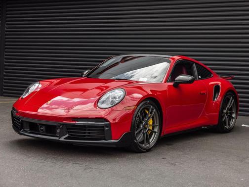 Carmine Red 2025 Porsche 911 Turbo S