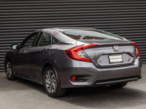 Modern Steel Metallic 2016 Honda Civic EX
