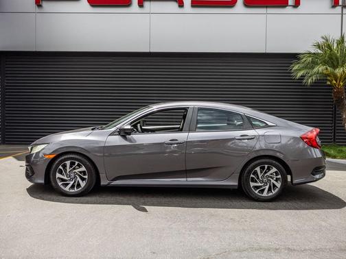 Modern Steel Metallic 2016 Honda Civic EX