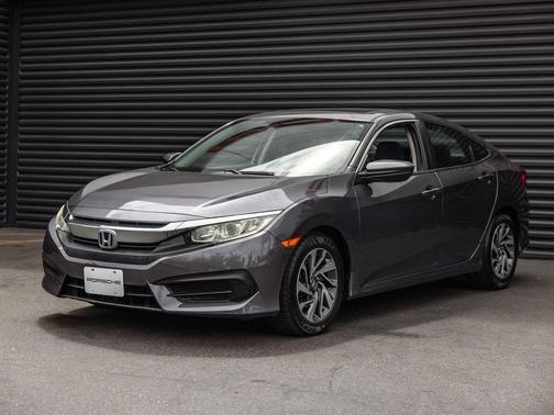 Modern Steel Metallic 2016 Honda Civic EX