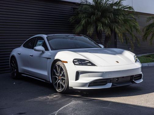White 2026 Porsche Taycan