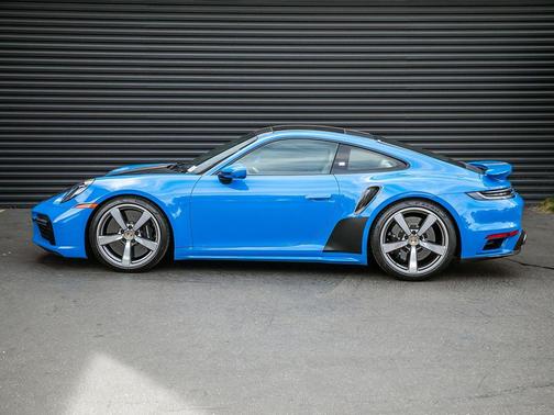 Shark Blue 2024 Porsche 911 Turbo S