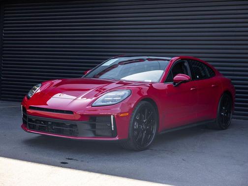 Carmine Red 2025 Porsche Panamera 4