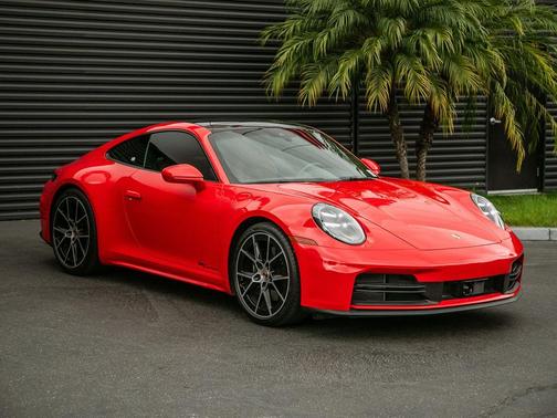 Guards Red 2025 Porsche 911 Carrera