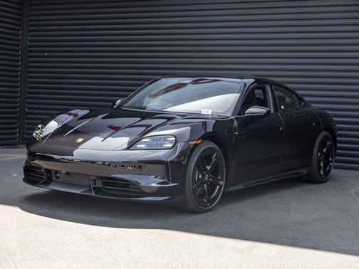 Jet Black 2026 Porsche Taycan Black Edition