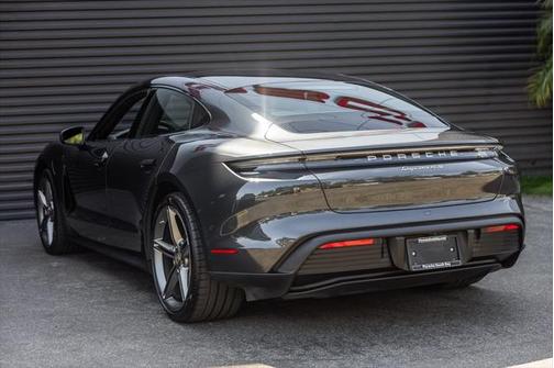 Volcano Grey Metallic 2024 Porsche Taycan 4S