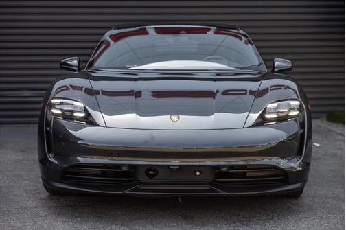 Volcano Grey Metallic 2024 Porsche Taycan 4S