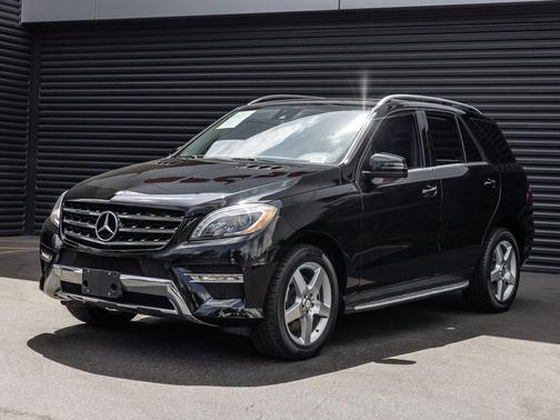 Black Metallic 2014 Mercedes-Benz M-Class ML 350
