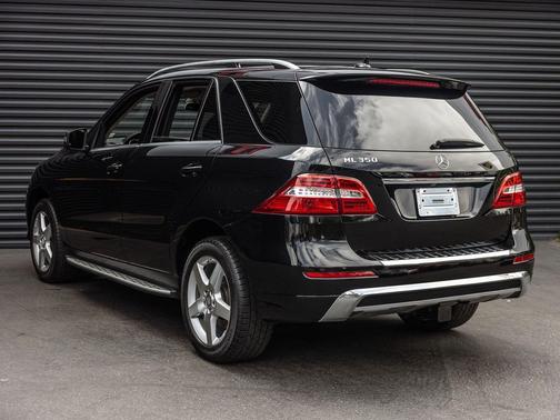 Black Metallic 2014 Mercedes-Benz M-Class ML 350