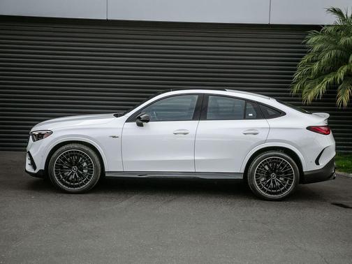 Polar White 2024 Mercedes-Benz AMG GLC 43 4MATIC Coupe