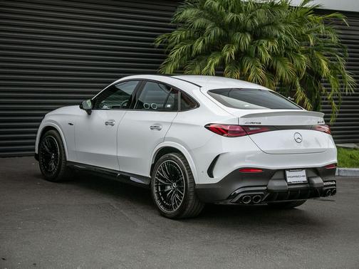 Polar White 2024 Mercedes-Benz AMG GLC 43 4MATIC Coupe