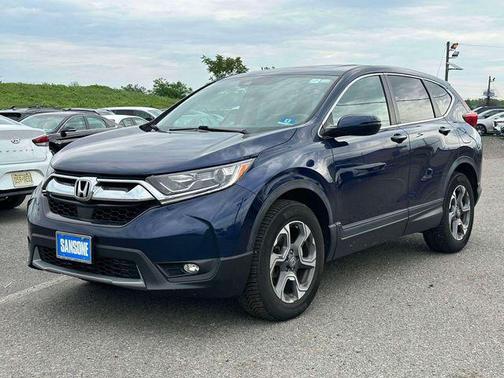 Obsidian Blue 2018 Honda CR-V EX-L
