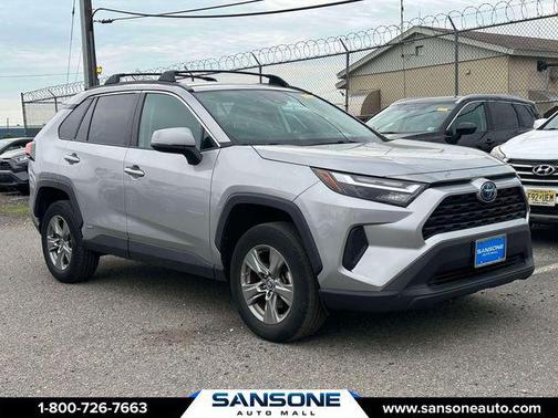Silver Sky Metallic 2023 Toyota RAV4 Hybrid LE