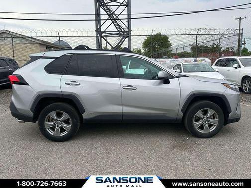 Silver Sky Metallic 2023 Toyota RAV4 Hybrid LE
