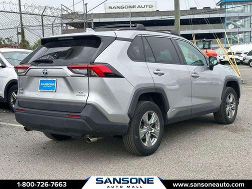 Silver Sky Metallic 2023 Toyota RAV4 Hybrid LE