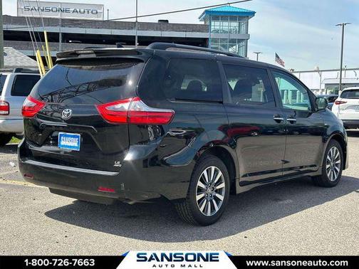 Midnight Black Metallic 2020 Toyota Sienna LE