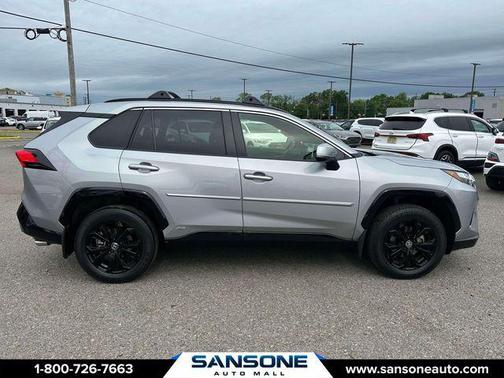 Silver Sky 2023 Toyota RAV4 Hybrid SE