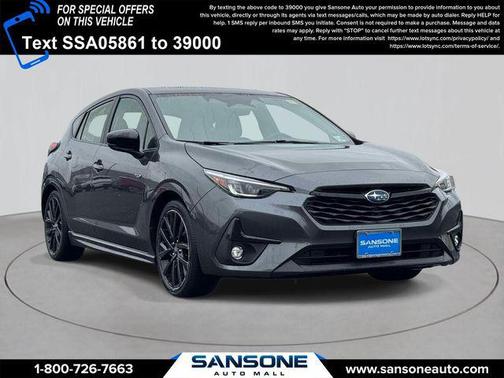 Magnetite Gray Metallic 2024 Subaru Impreza RS