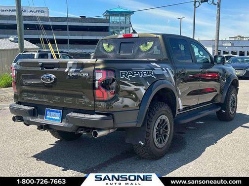 Shelter Green Metallic 2025 Ford Ranger Raptor