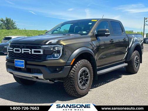 Shelter Green Metallic 2025 Ford Ranger Raptor