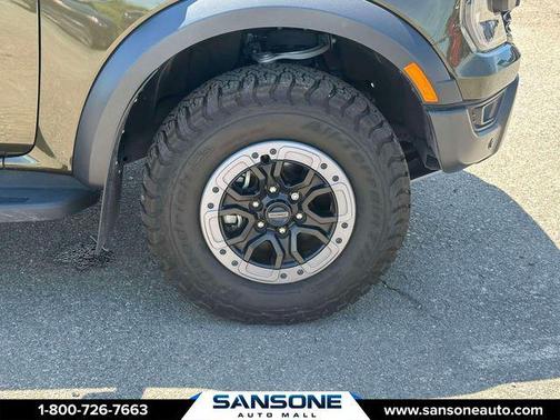 Shelter Green Metallic 2025 Ford Ranger Raptor