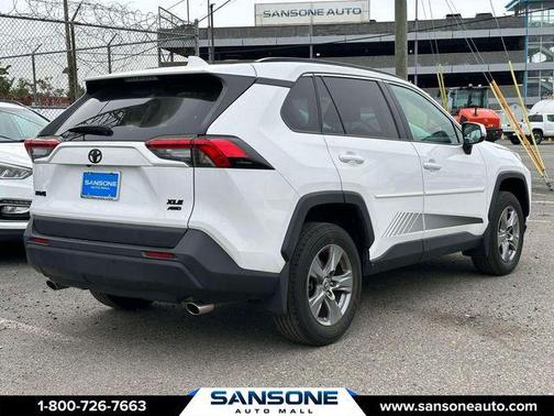 White 2022 Toyota RAV4 XLE